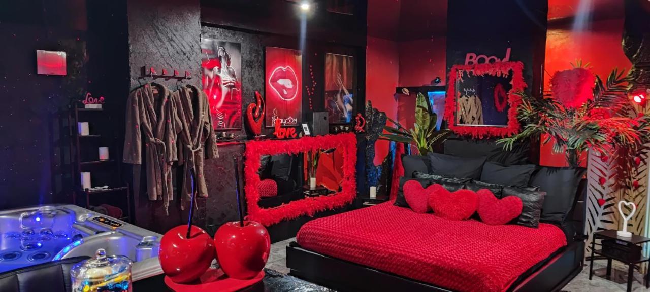 Loft Romantique Hammam Spa Privatif Playroom Grenoble Bagian luar foto