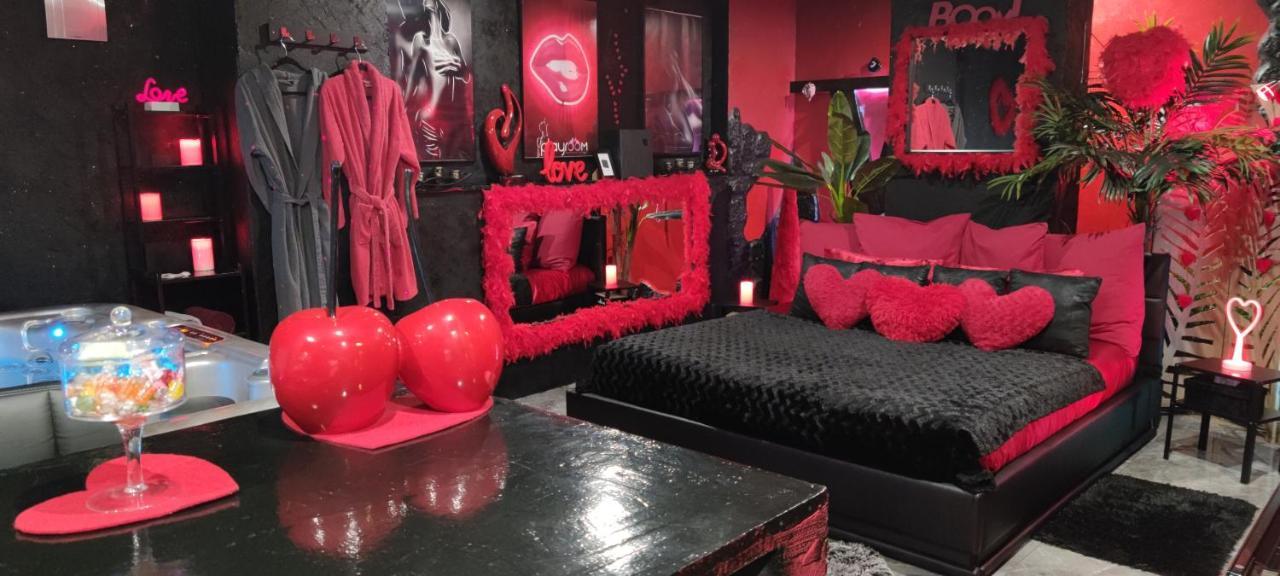 Loft Romantique Hammam Spa Privatif Playroom Grenoble Bagian luar foto
