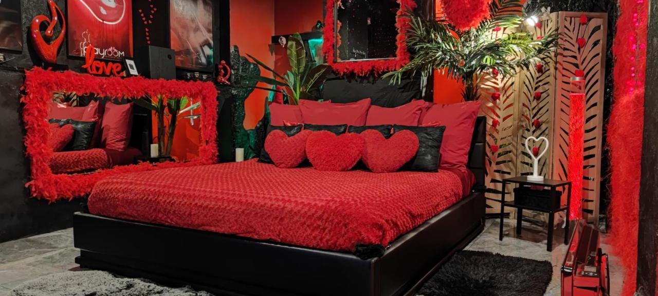 Loft Romantique Hammam Spa Privatif Playroom Grenoble Ruang foto